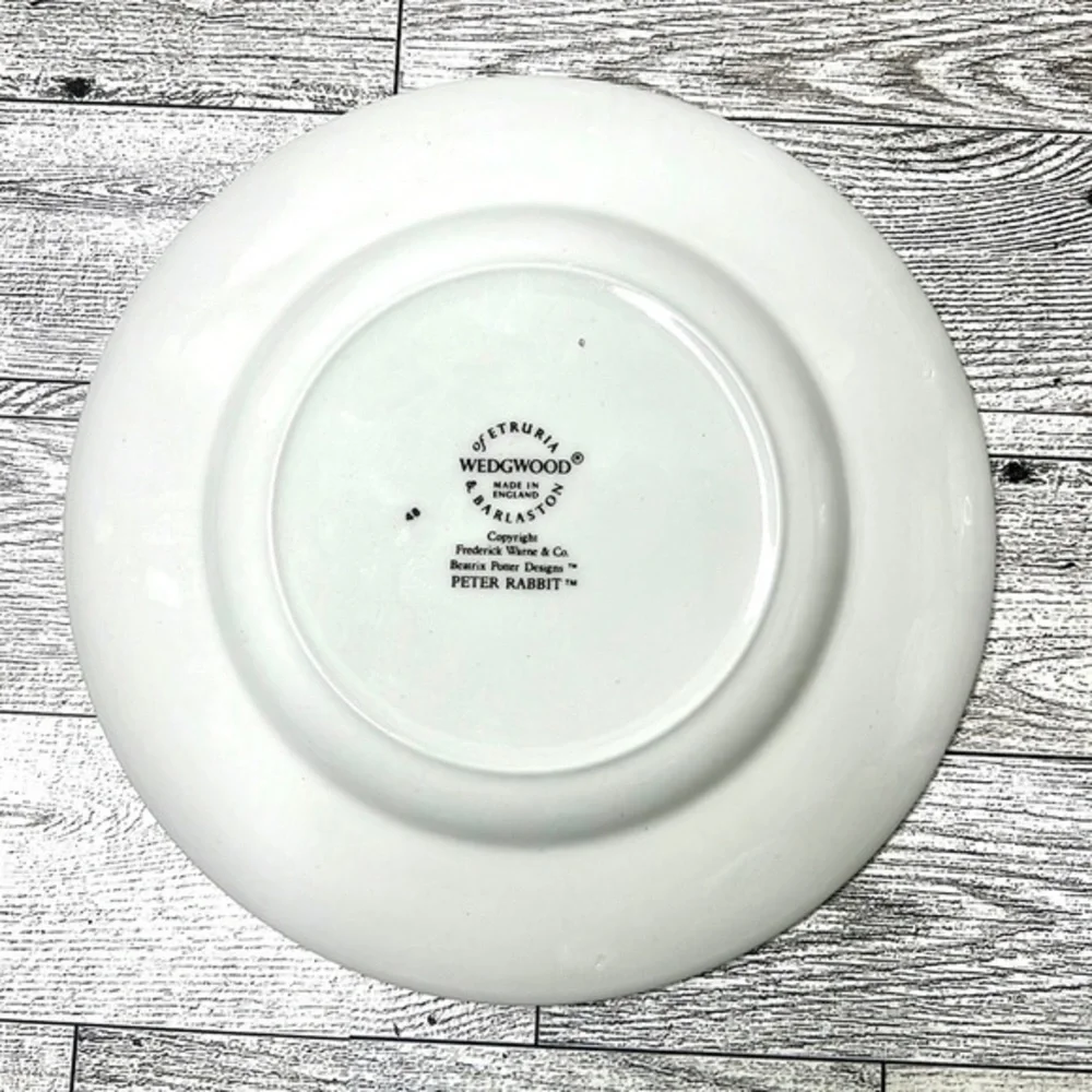 Wedgwood Beatrix Potter Peter Rabbit 7” Plate Number 48 in Original Box
